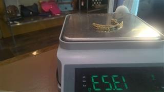 Onyx Gold-Stone Bracelet 14K Yellow Gold 13.23g